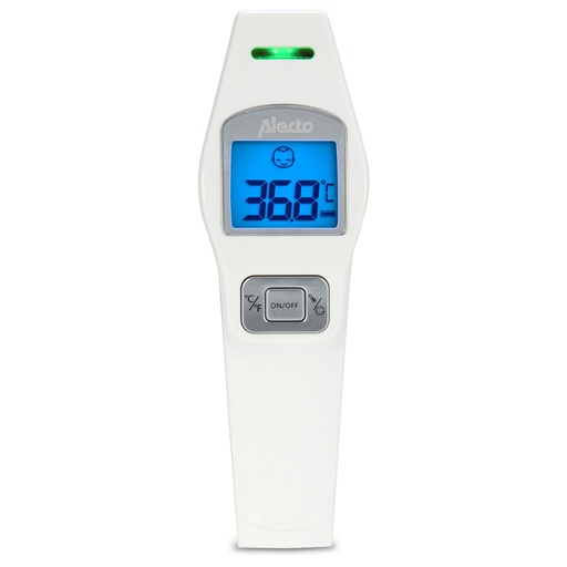 [142972] Alecto Forehead thermometer infrared white