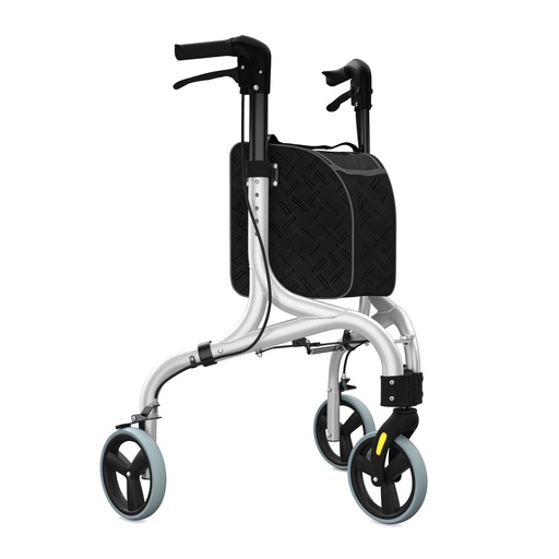 [154158] Weinberger aluminium rollator with 3 wheels
