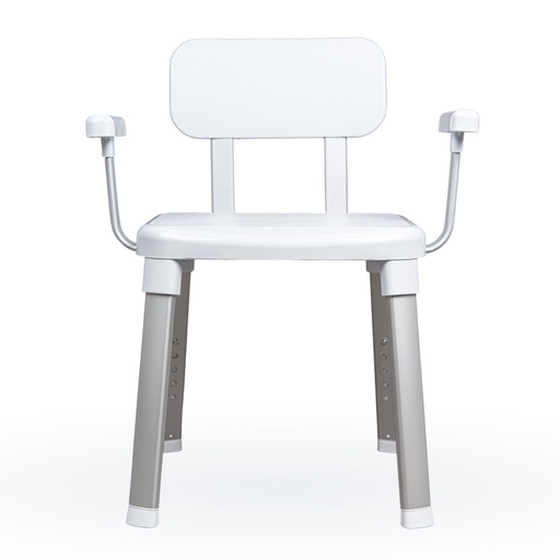 [154193] Weinberger Gratia shower & bath chair with backrest and armrests