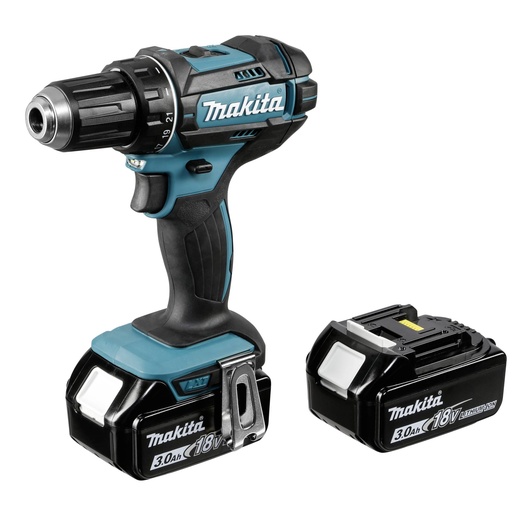 [395726] Makita DDF482RFJ 18V 2x BL1830B Cordless Drill Driver