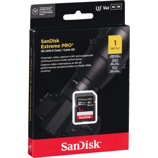 [171021] SanDisk Extreme Pro SDXC     1TB UHS-II C10 U3 V60