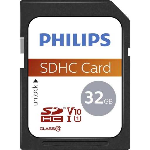 [512367] Philips SDHC Card           32GB Class 10 UHS-I U1