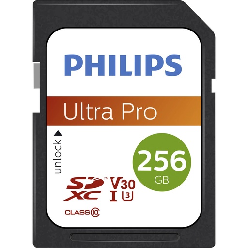[512409] Philips SDXC Card          256GB Class 10 UHS-I U3 V30 A1