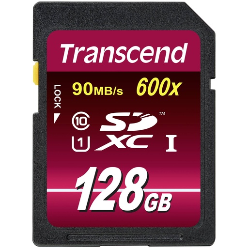 [721777] Transcend SDXC             128GB Class10 UHS-I 600x Ultimate