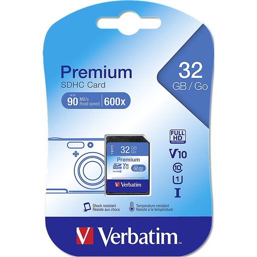 [753760] Verbatim SDHC Card          32GB Class 10