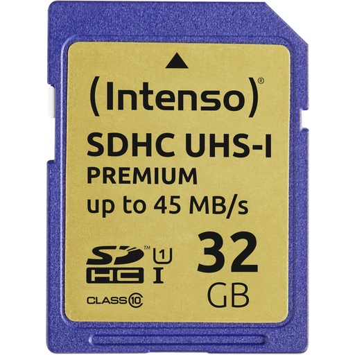 [852488] Intenso SDHC Card           32GB Class 10 UHS-I Premium