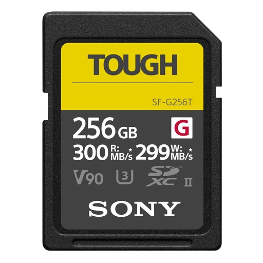 [881631] Sony SDXC G Tough series   256GB UHS-II Class 10 U3 V90