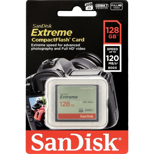 [723676] SanDisk Extreme CF         128GB 120MB/s UDMA7   SDCFXSB-128G-G46