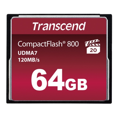 [768691] Transcend Compact Flash     64GB 800x