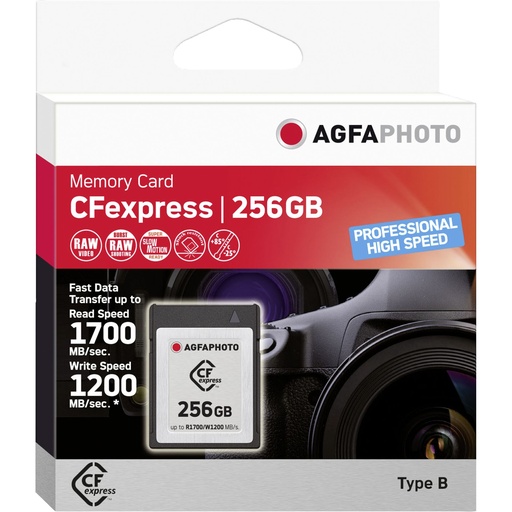 [555137] AgfaPhoto CFexpress        256GB Professional High Speed