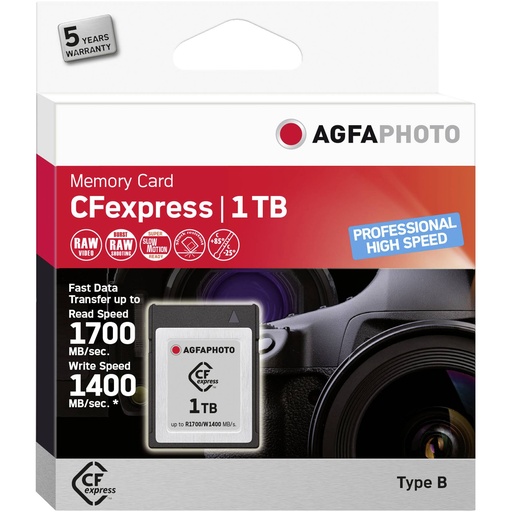 [591572] AgfaPhoto CFexpress          1TB Professional High Speed