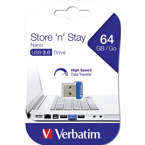 [113395] Verbatim Store n Stay Nano  64GB USB 3.0                    98711