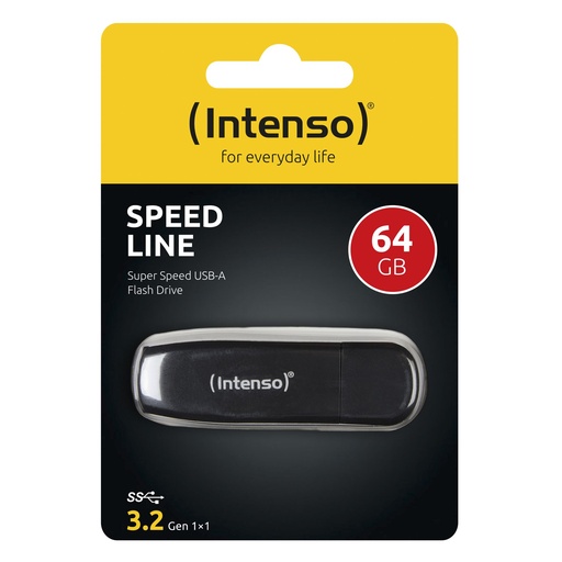 [115047] Intenso Speed Line          64GB USB Stick 3.2 Gen 1x1