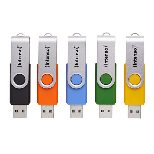 [186365] Intenso Office Line      5x 64GB USB Stick 3.2  Multipack x5 bunt