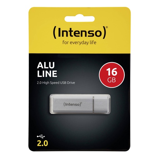 [244218] Intenso Alu Line silver 16GB USB Stick 2.0