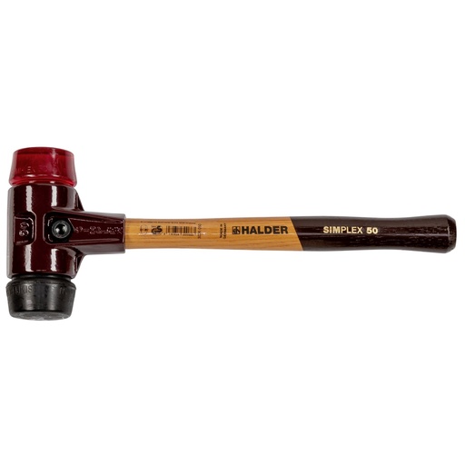 [564076] Halder SIMPLEX soft-face mallet 50 comp. rubber/plast. TE SIMPLE