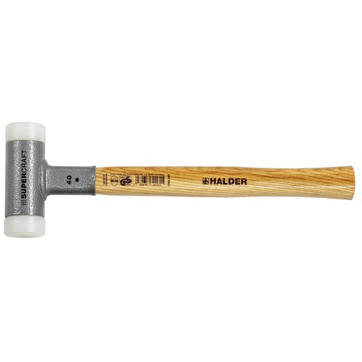[564167] Halder SUPERCRAFT mallets H 40 w. vibr.-reducing handle