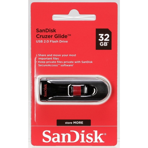 [723424] SanDisk Cruzer Glide        32GB SDCZ60-032G-B35