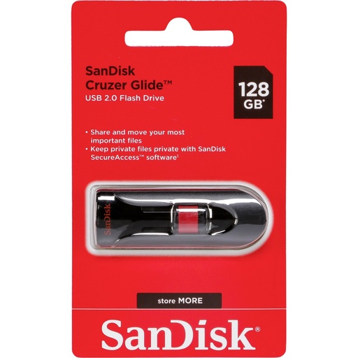 [723788] SanDisk Cruzer Glide       128GB SDCZ60-128G-B35