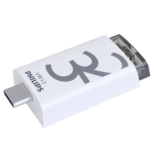 [885243] Philips USB 3.2             32GB Click Series Gen 1 USB-C