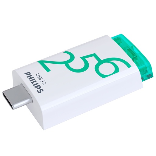 [885264] Philips USB 3.2            256GB Click Series Gen 1 USB-C
