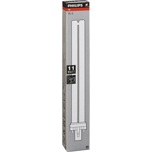 [120642] Philips UVA-Lampe PL-S 11W/10/2P Actinic BL 2-Pin