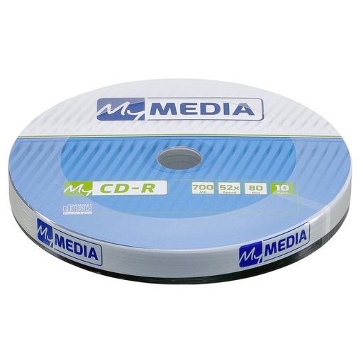 [582185] 1x10 MyMedia CD-R 80 / 700MB 52x Speed Wrap