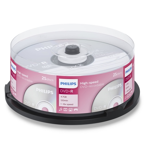 [513613] 1x25 Philips DVD-R 4,7GB 16x SP
