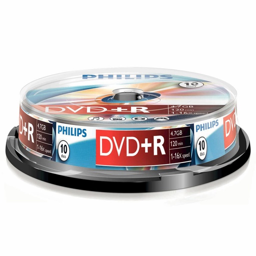 [513564] 1x10 Philips DVD+R 4,7GB 16x SP
