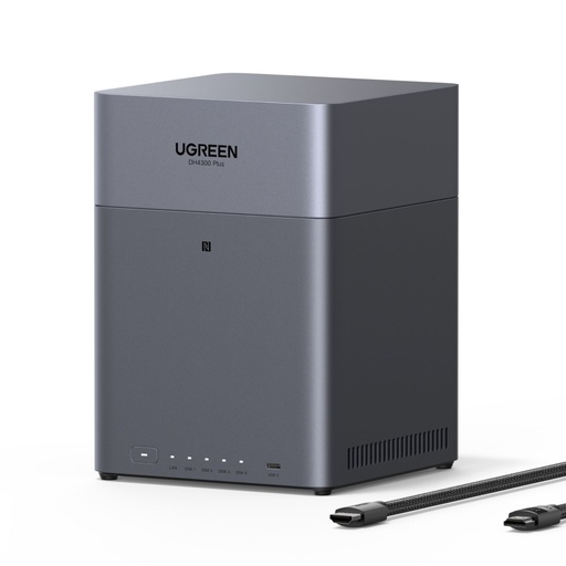 [190705] UGREEN 4-Bay Network Attached Storage DH4300 Plus EU Diskless