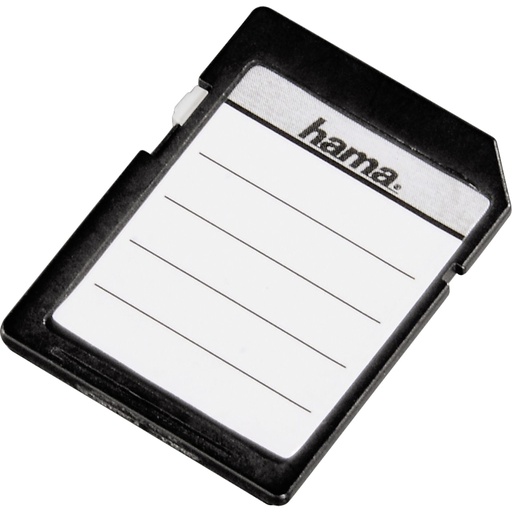 [318647] Hama Memory Card Labels 18 pieces, black/white     95916