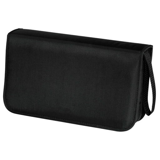 [590674] Hama CD-Wallet Nylon 80 black                      33832