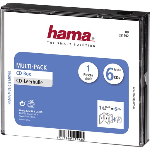 [785897] Hama CD Multi-Pack 6