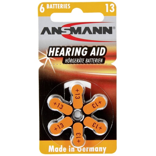[106946] 1x6 Ansmann Zinc-Air 13 (PR48) 106946
