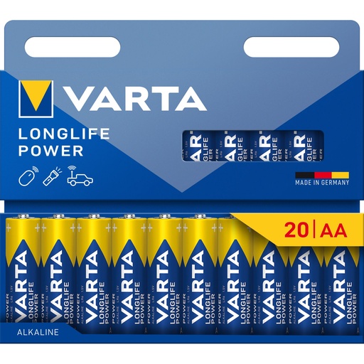 [116064] 1x20 Varta Longlife Power Mignon AA LR 6              04906121720