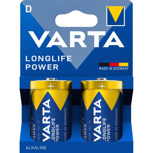 [172967] 30x2 Varta Longlife Power Mono D LR 20           VPE Masterkarton