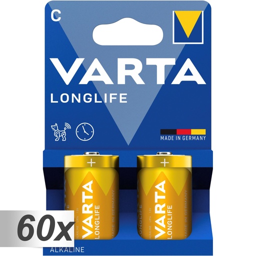 [174388] 60x2 Varta Longlife Baby C LR 14