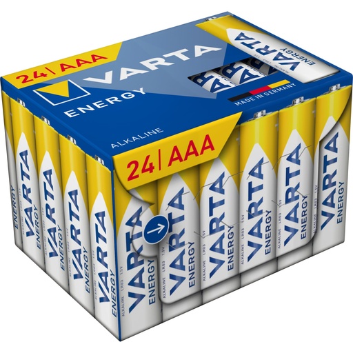 [215142] 1x24 Varta Energy AAA Cube