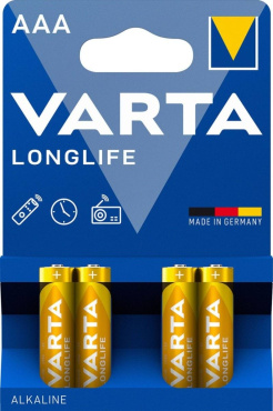 [486857] 1x4 Varta Longlife Micro AAA LR 03