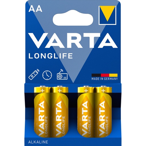 [494550] 100x4 Varta Longlife Extra Mignon AA LR 6     PU master box