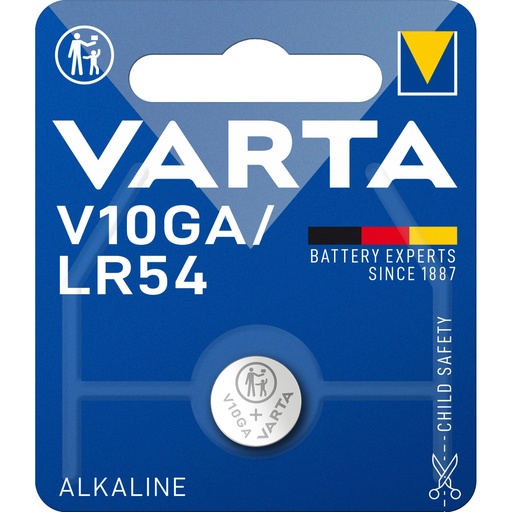 [494963] 100x1 Varta electronic V 10 GA PU master box
