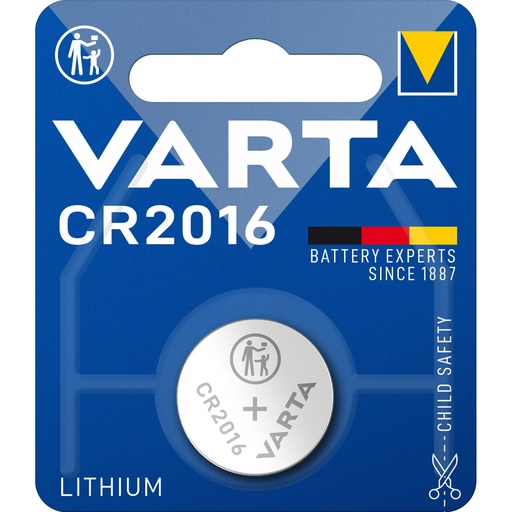 [497357] 100x1 Varta electronic CR 2016 PU master box