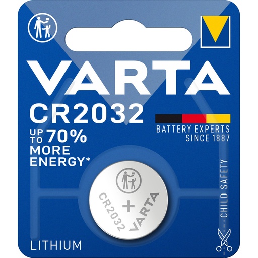 [497385] 100x1 Varta electronic CR 2032 PU master box