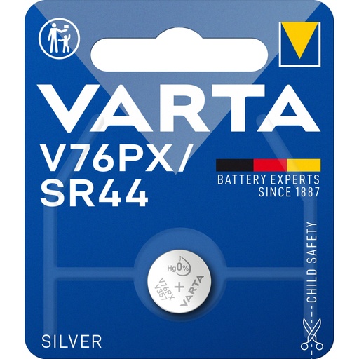[497854] 100x1 Varta Photo V 76 PX PU master box
