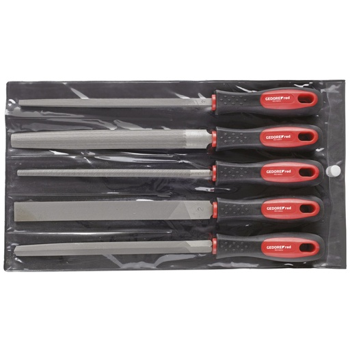 [820325] GEDORE red File Set  5-pieces