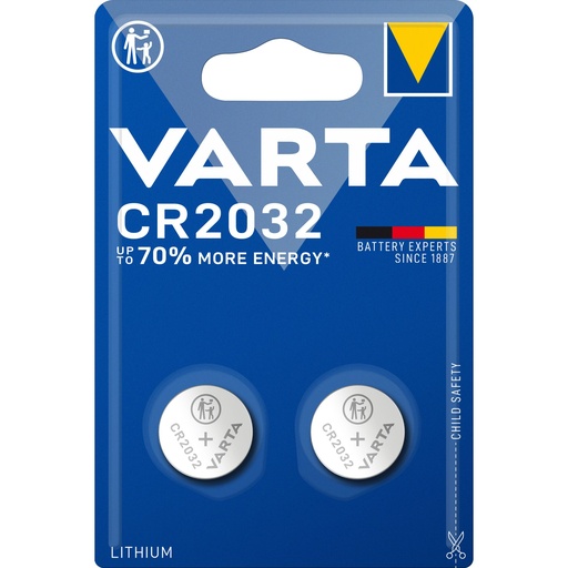 [601104] 1x2 Varta electronic CR 2032
