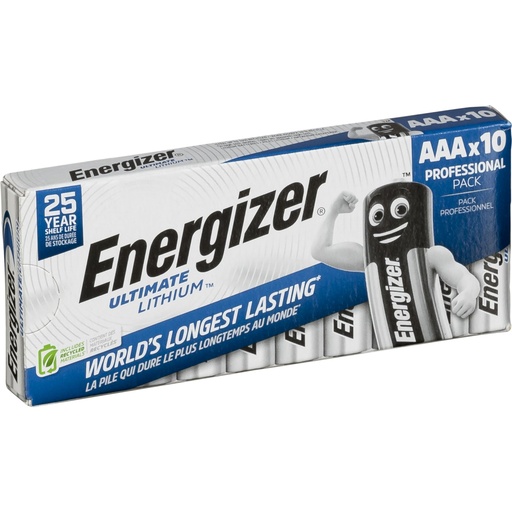 [849305] 1x10 ENERGIZER Ultimate Lithium Micro AAA LR 03 1,5V