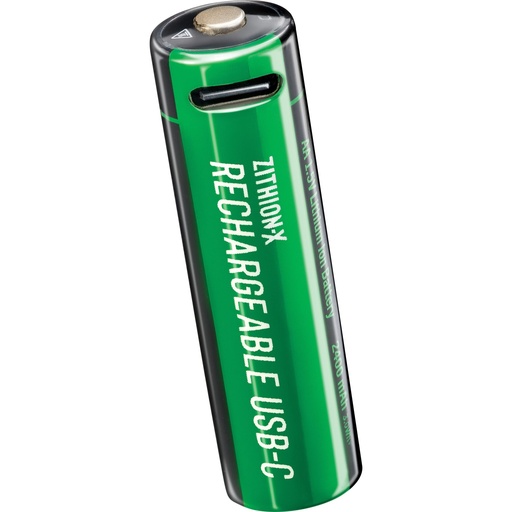 [140767] 1x4 Coast Zithion-X Mignon AA Battery, USB-C Charging Port