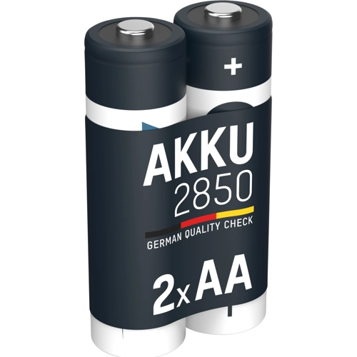 [392000] 1x2 Ansmann NiMH rech. battery 2850 Mignon AA 2650 mAh