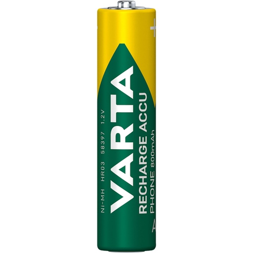 [487032] 1x2 Varta Professional Accu NiMH 800 mAh AAA Phone Power